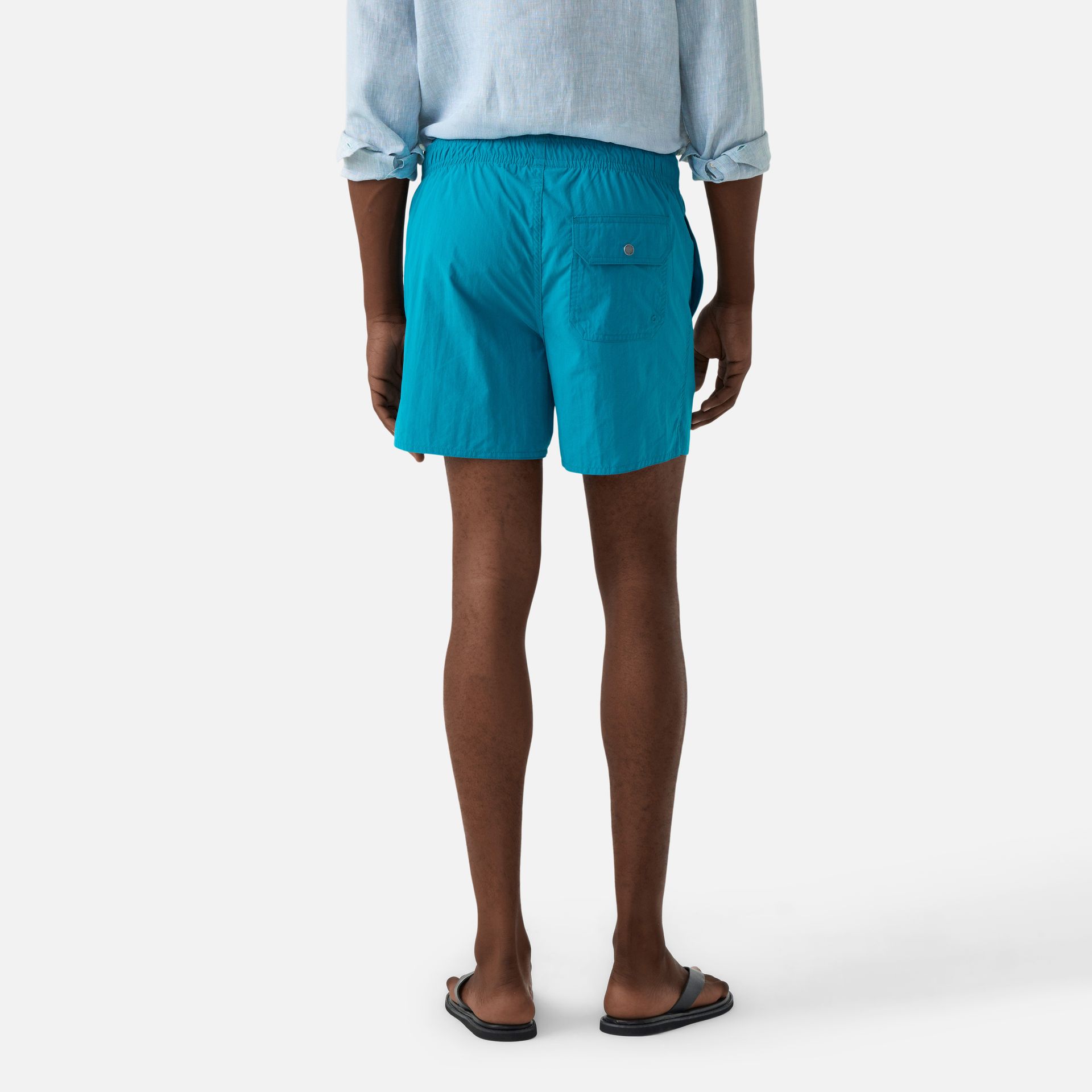 Short Praia Azul Petroleo