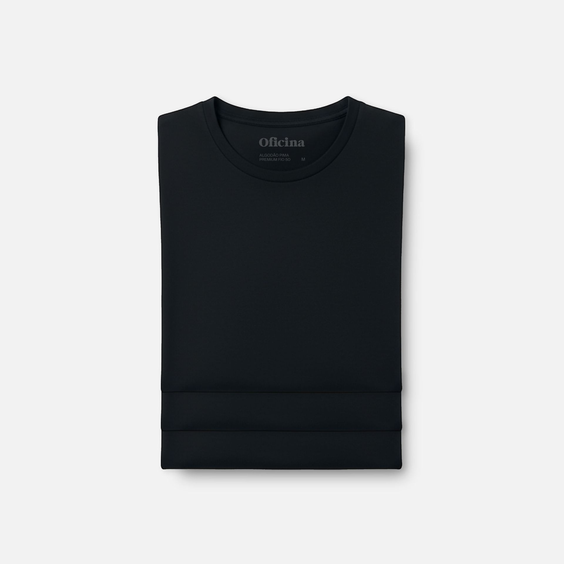 Kit 3 Camisetas Pima Premium Preto