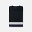 Kit 3 Camisetas Pima Leve Preto, Branco e Azul Marinho